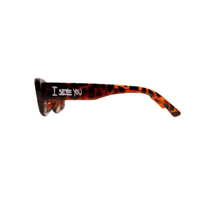 men's i see you sunglasses in whiskey