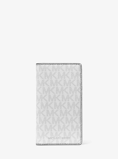 cooper large logo bi-fold card case