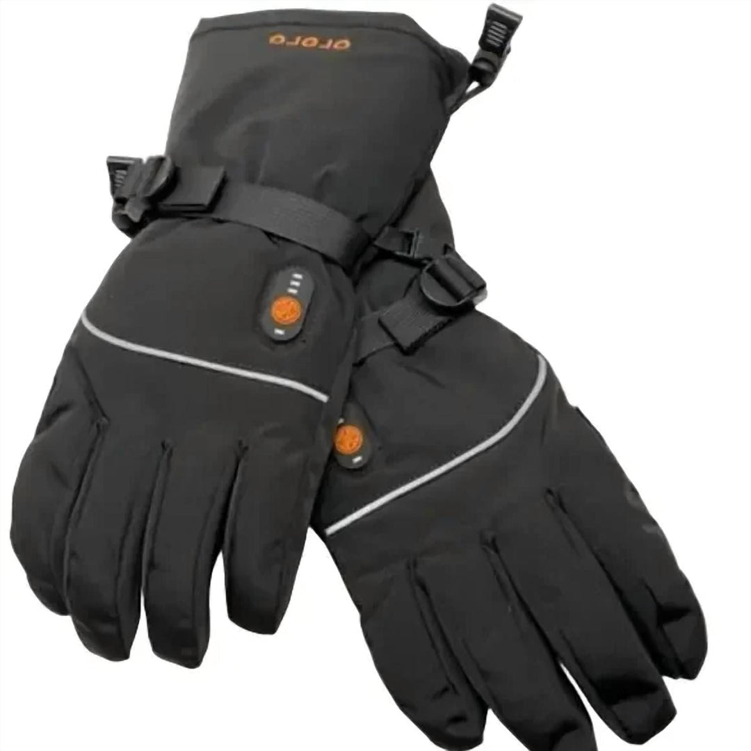 unisex buffalo heated gloves 2.0 in black