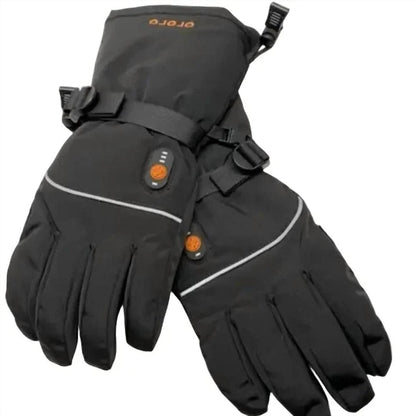 unisex buffalo heated gloves 2.0 in black