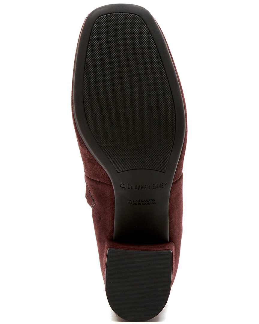 joanie waterproof suede bootie