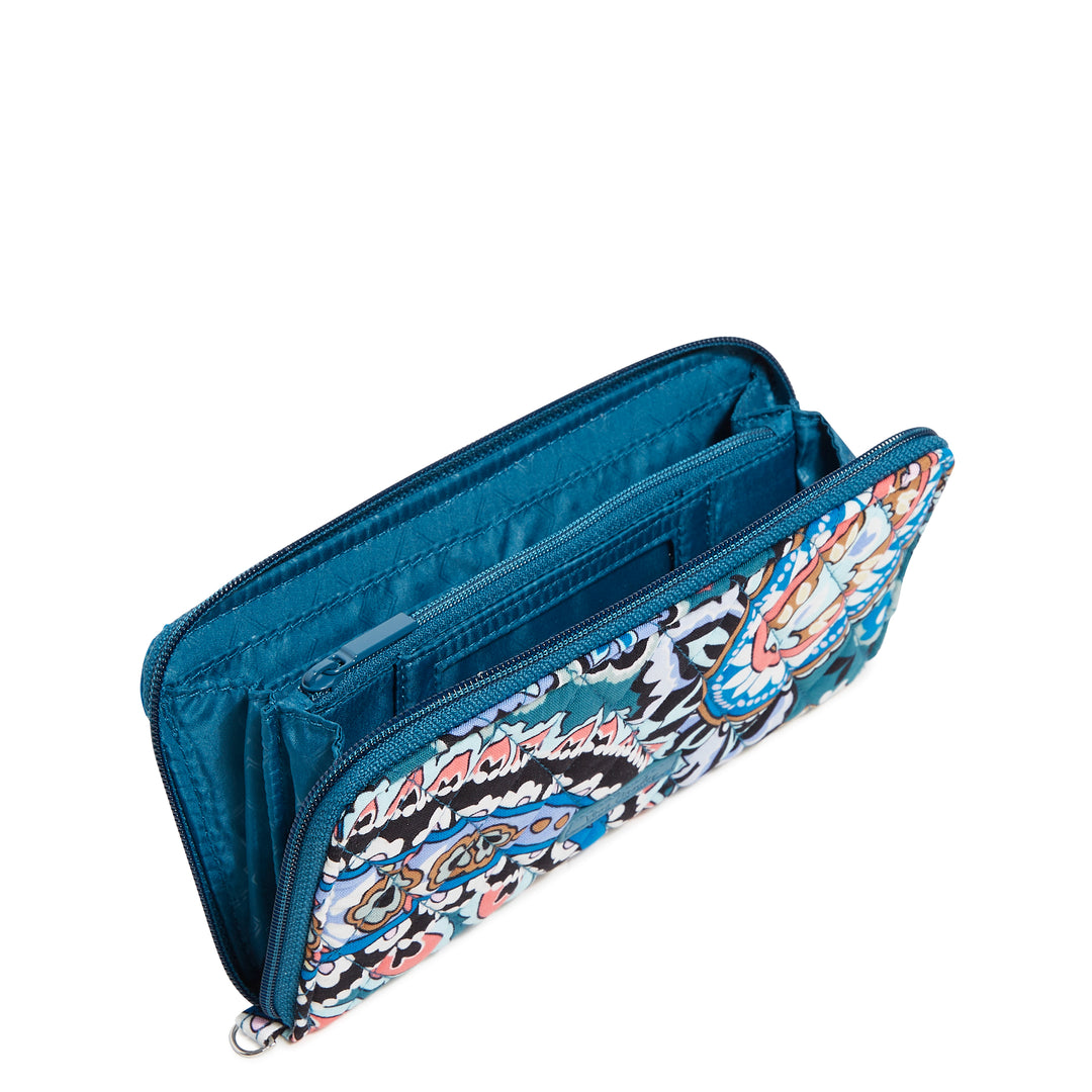 outlet cotton accordion wristlet