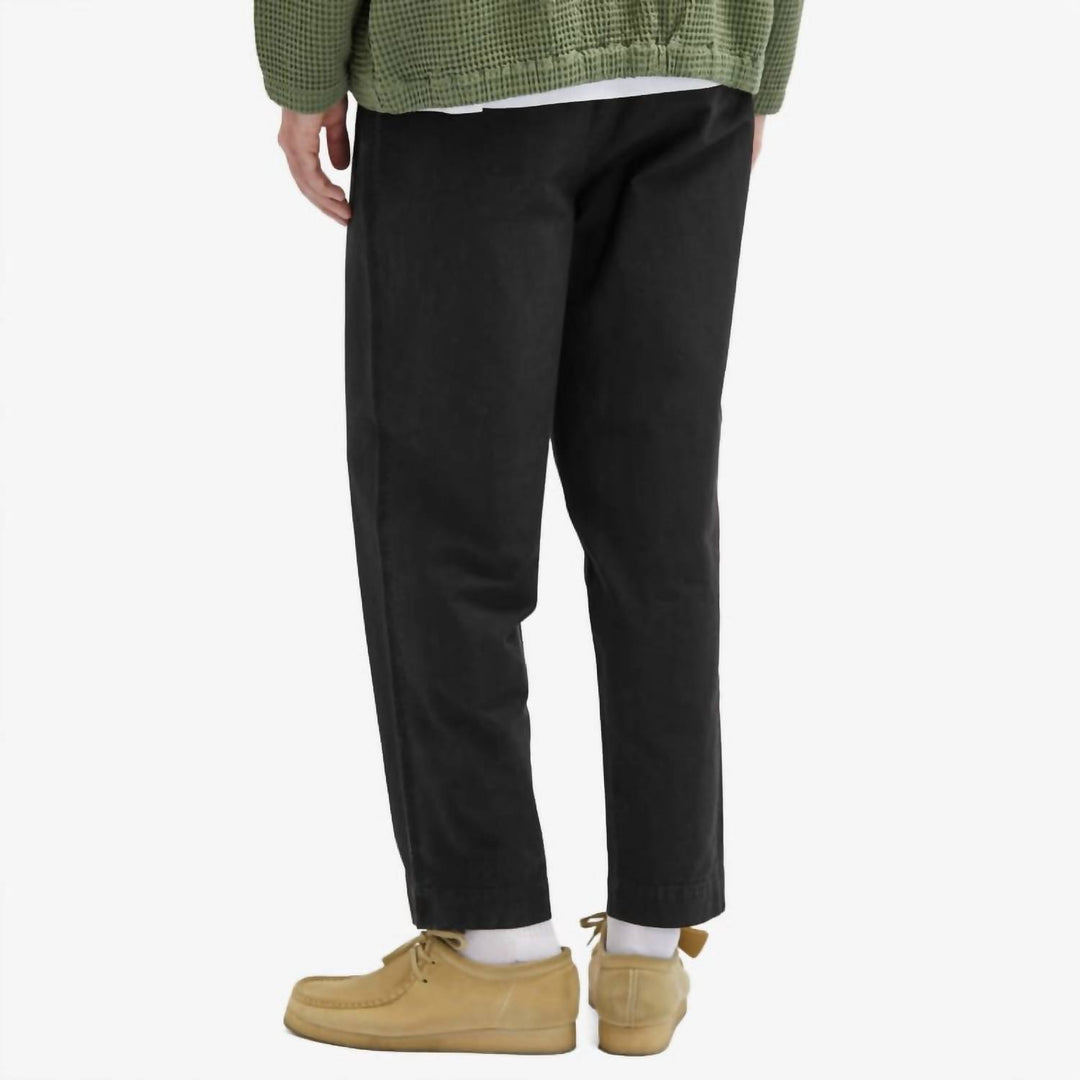 drawcord assembly pants in soft black