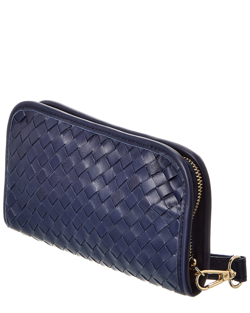 ora hand-woven leather wallet