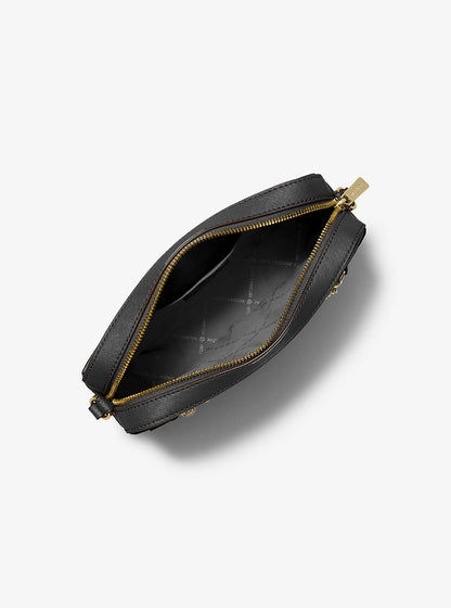 jet set large saffiano leather crossbody bag