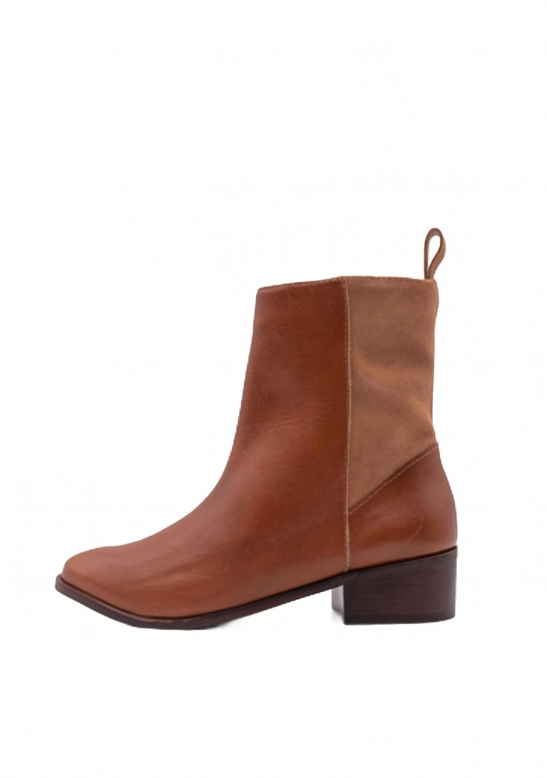 women's antares distressed ankle bootie in toffee
