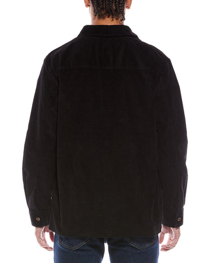 washed corduroy overshirt