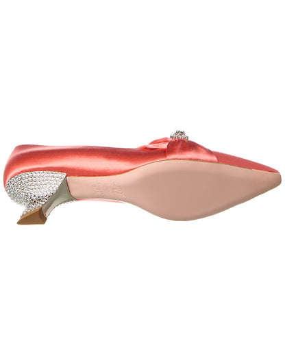 satin pump
