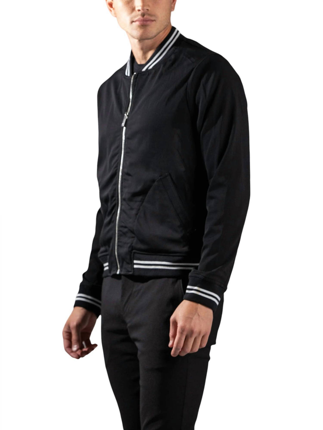 maverick bomber jacket in noir