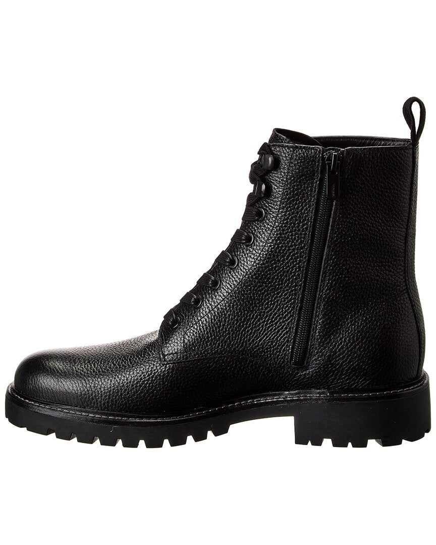 dominic leather boot, 11, black