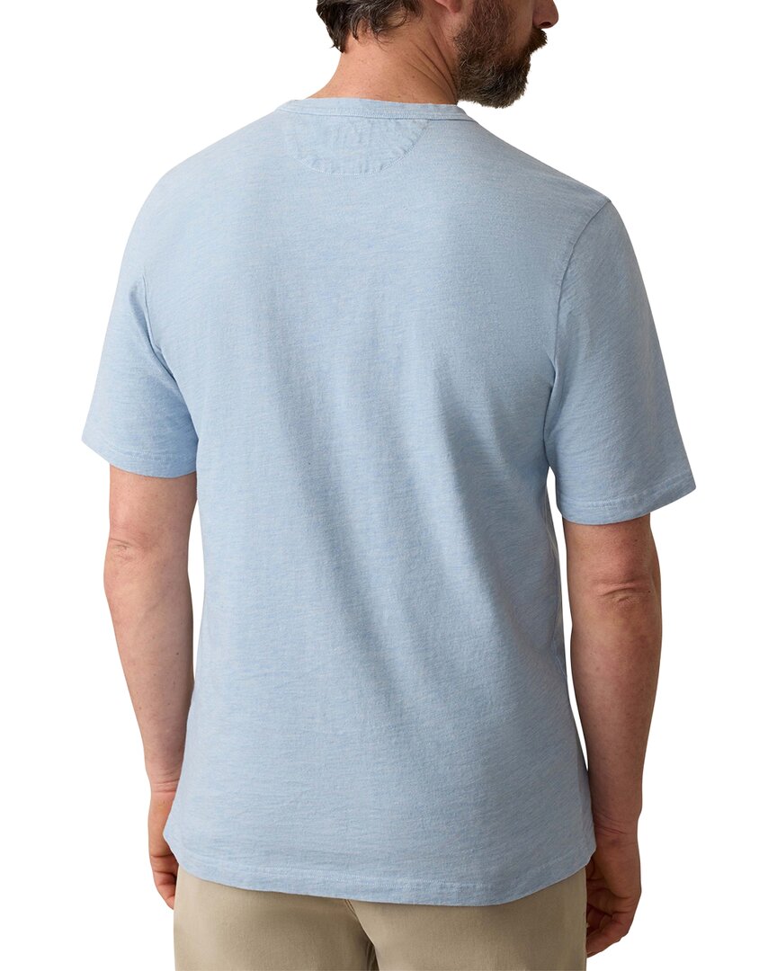 indigo pocket t-shirt