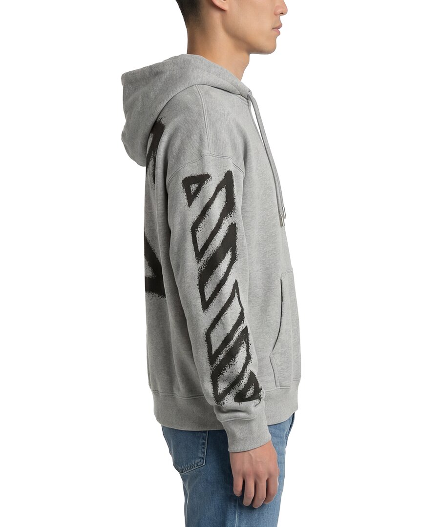 off-white virgil spray arrow hoodie