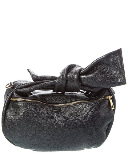 hanna16 leather clutch