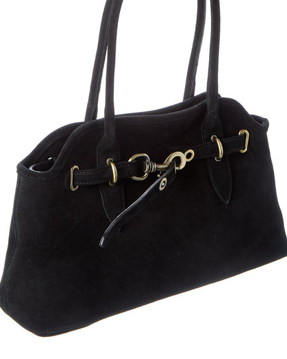 shoulder suede bag