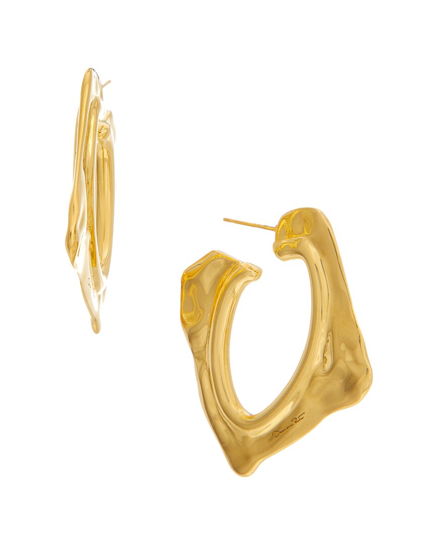 abstract o small earrings