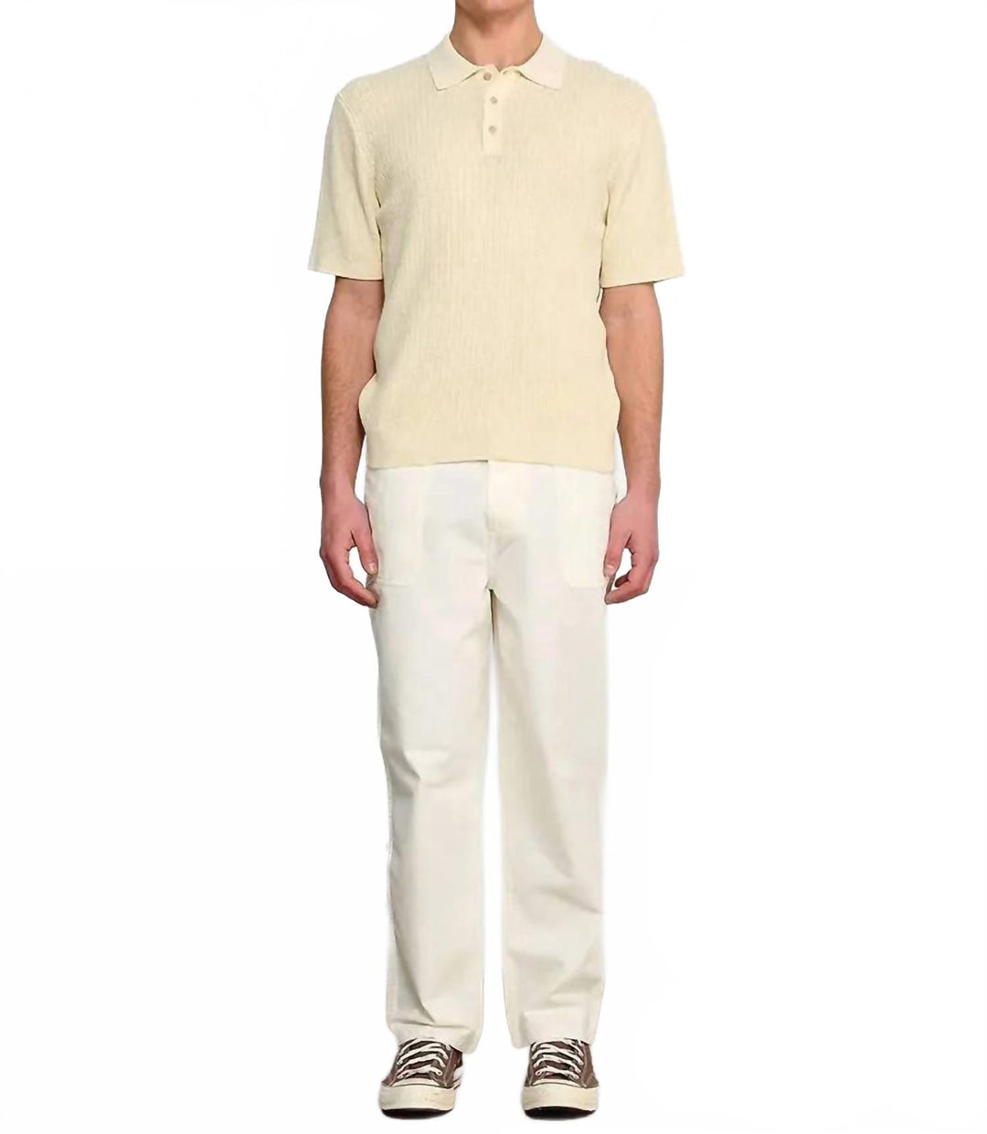 sunset polo in beige