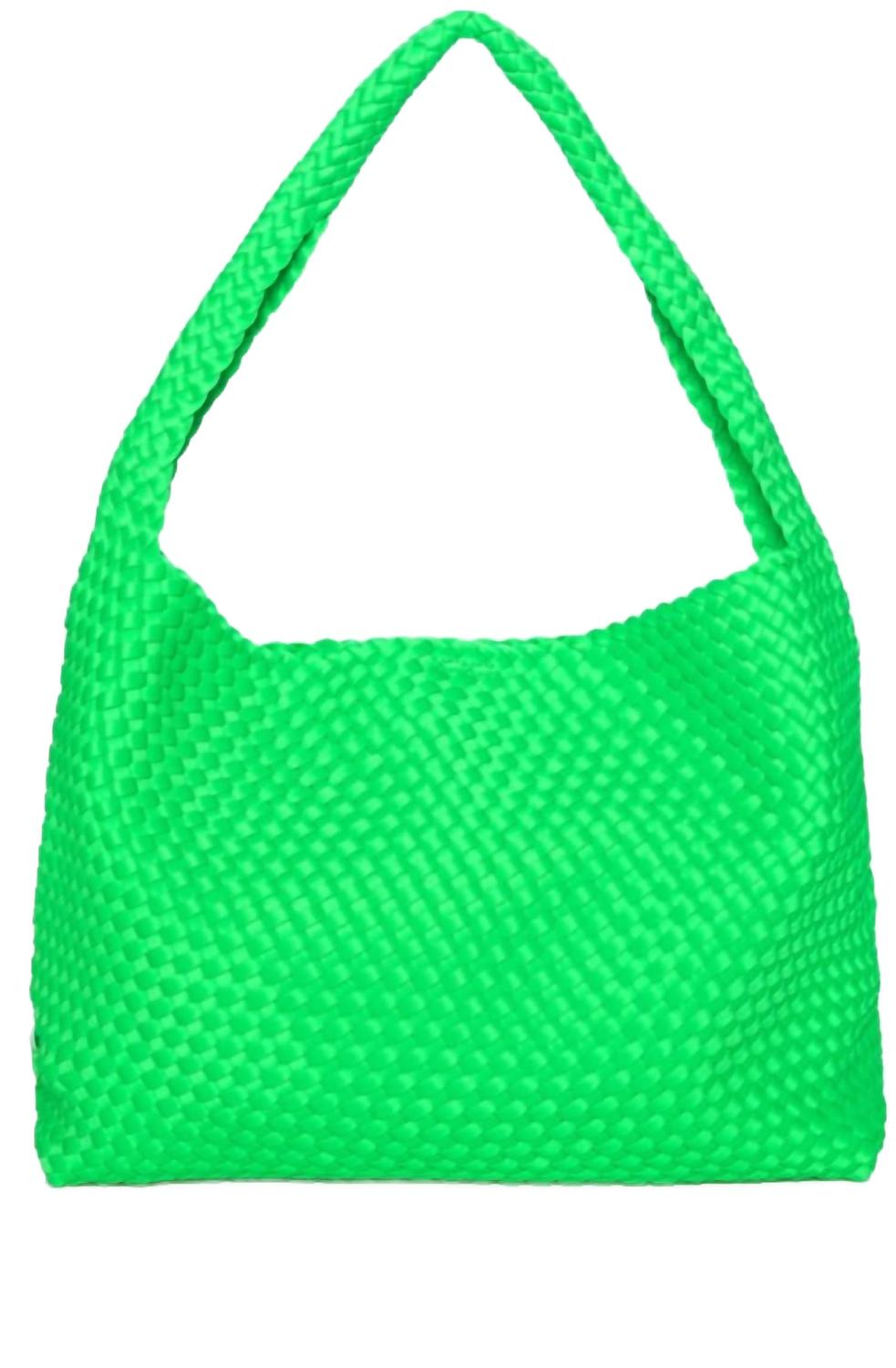 hobo shoulder bag with zipper pouch in zing
