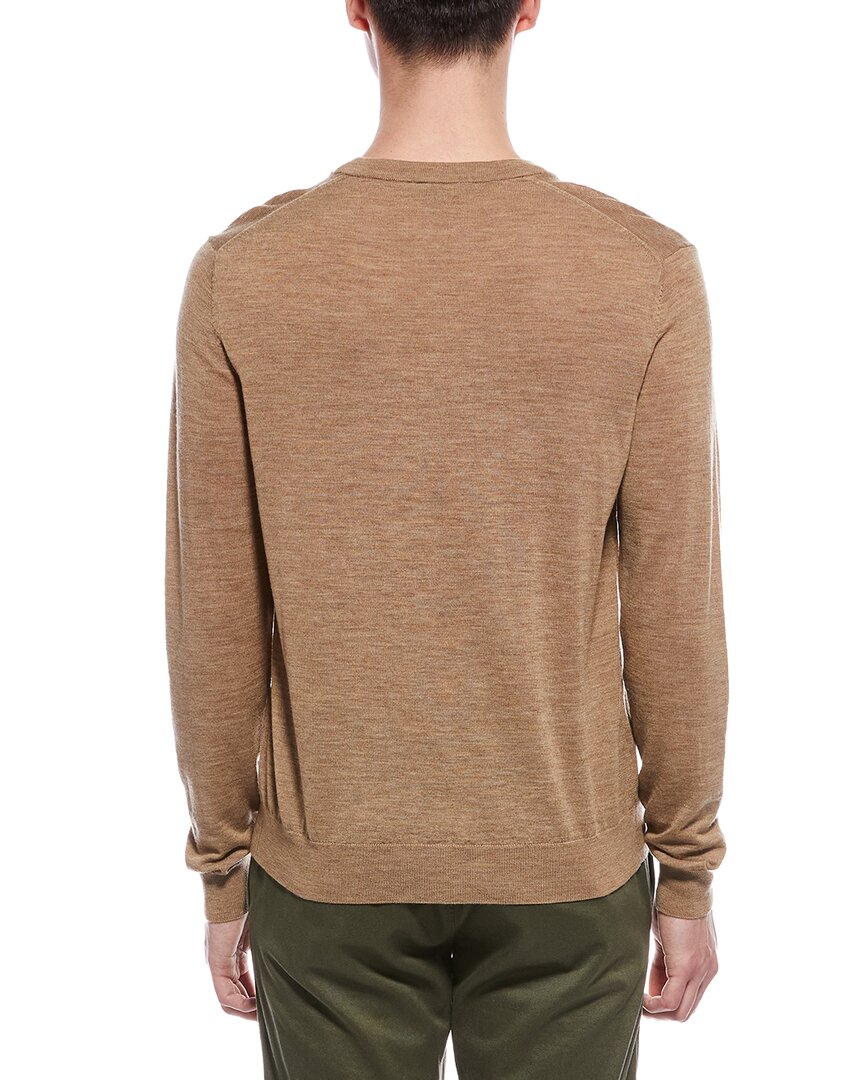 wool v-neck sweater