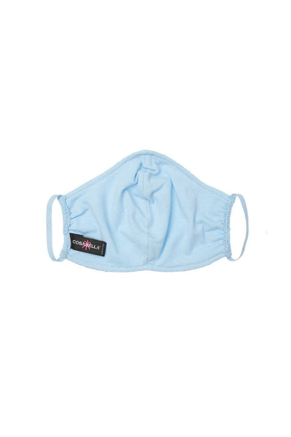 women's never say never v face mask in sorrento blue