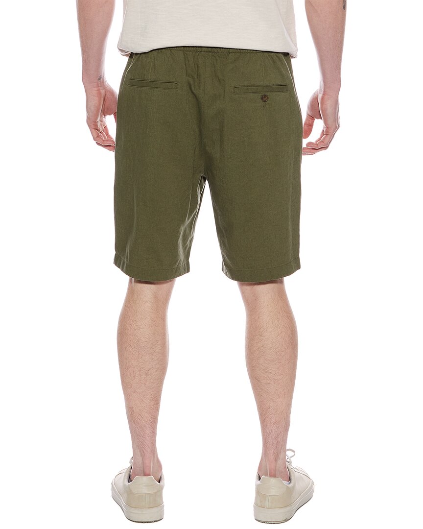 linen-blend short