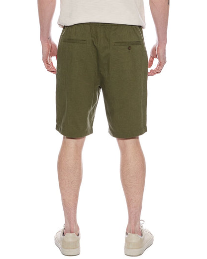 linen-blend short
