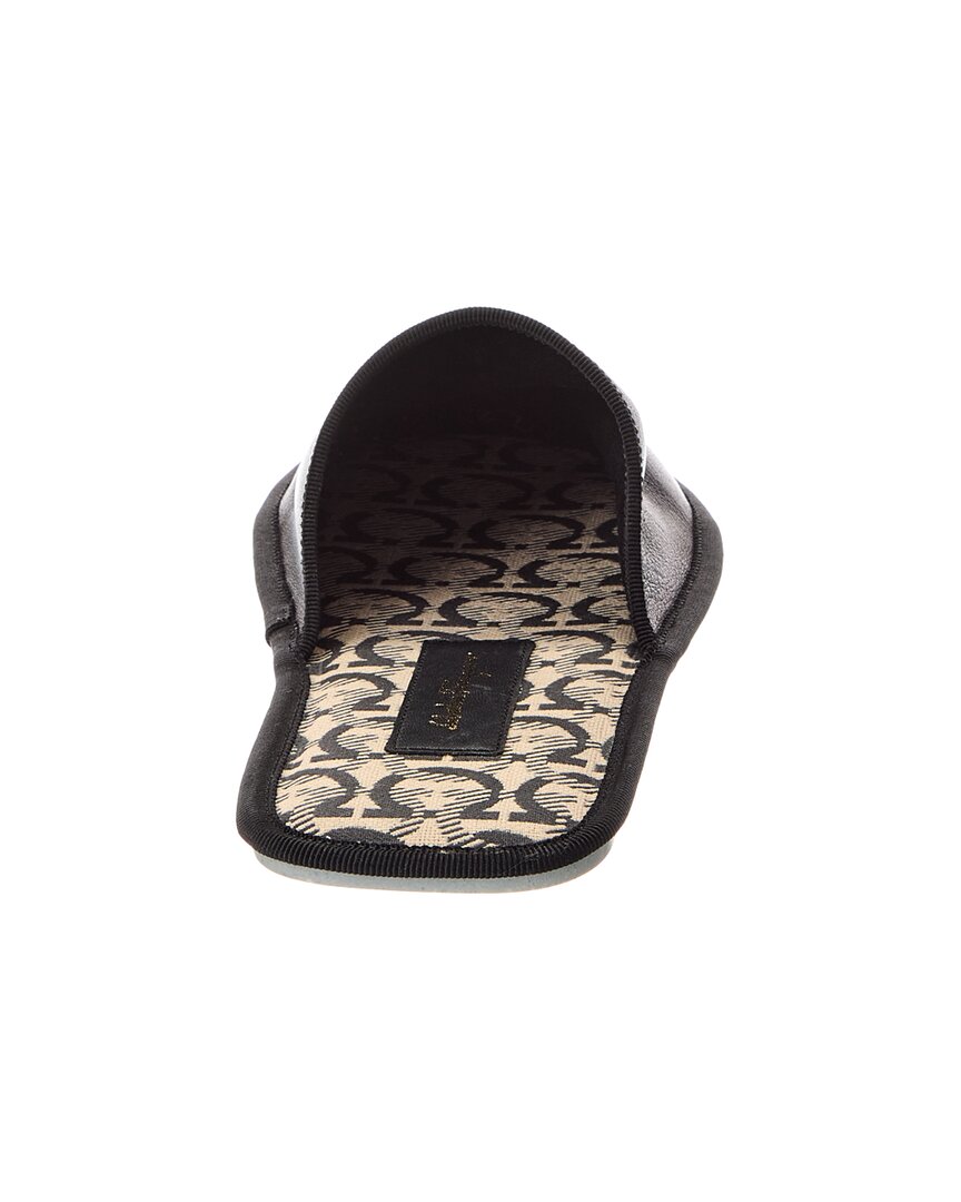 ferragamo anchelo leather slipper