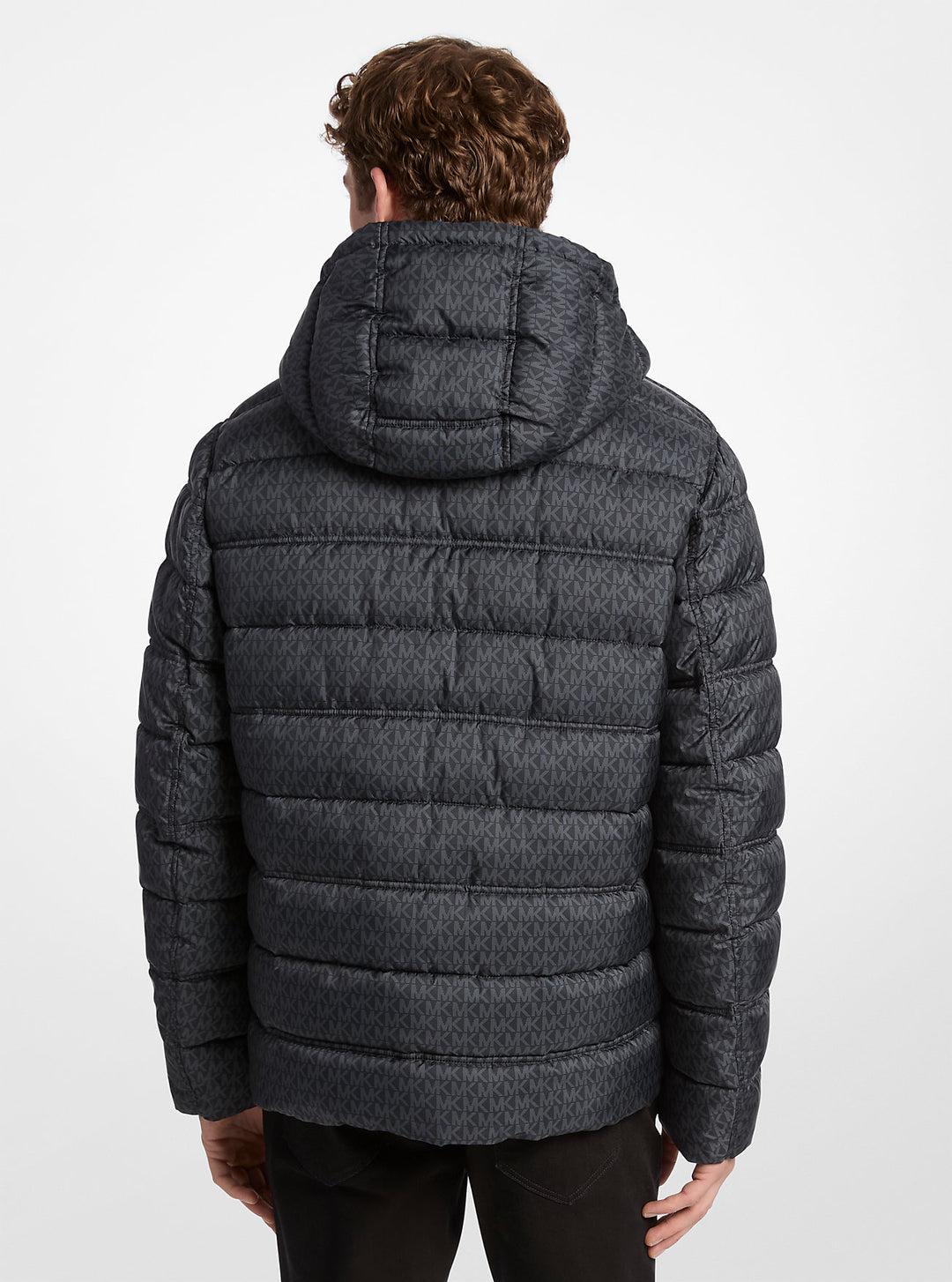 signature logo reversible jacket