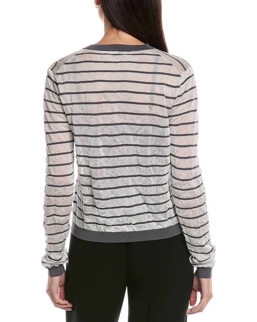 crinkled cardigan