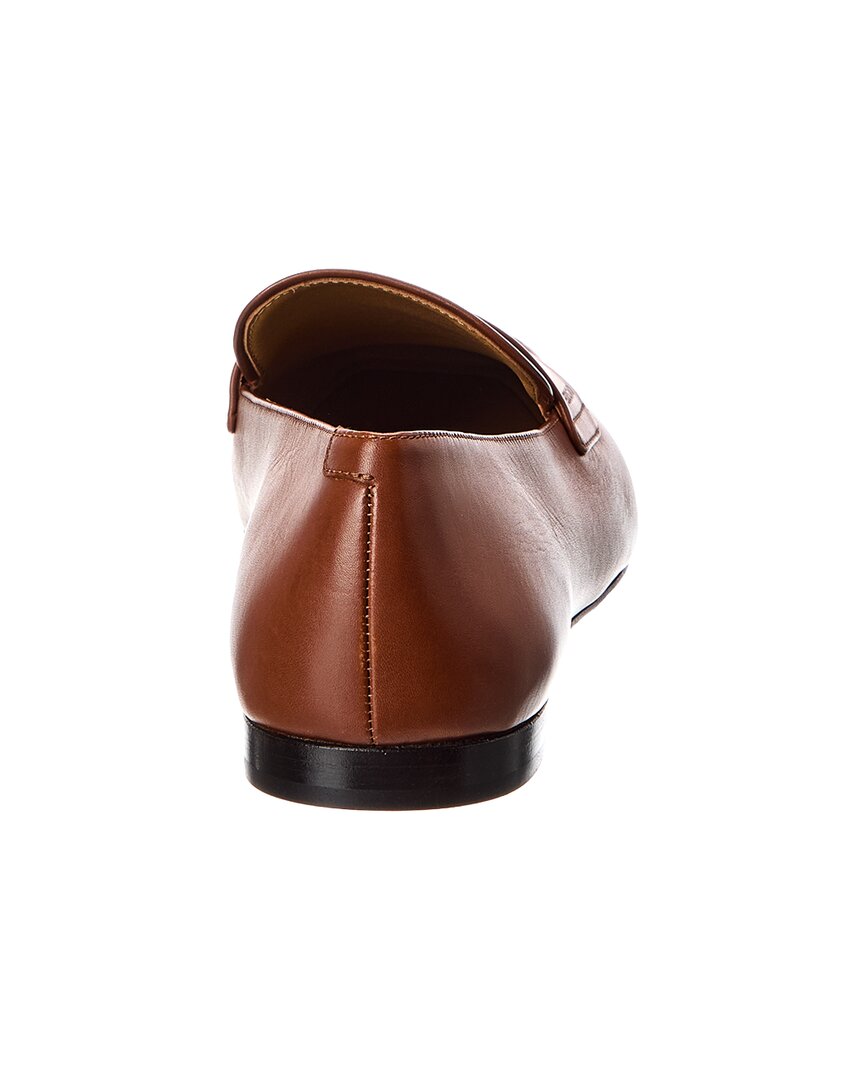ferragamo gedeone leather loafer