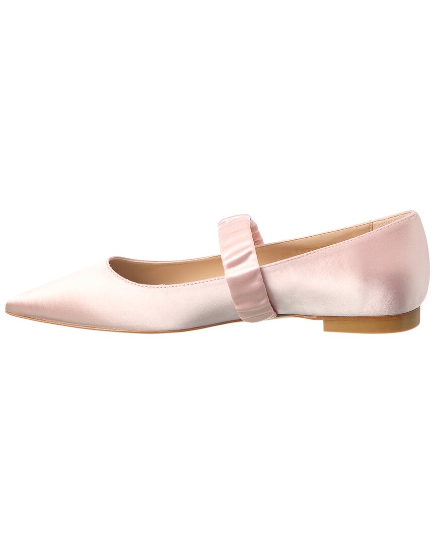 maxine satin ballet flat