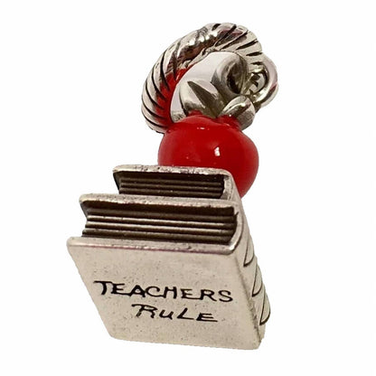 teachers rule dangle charm in multi