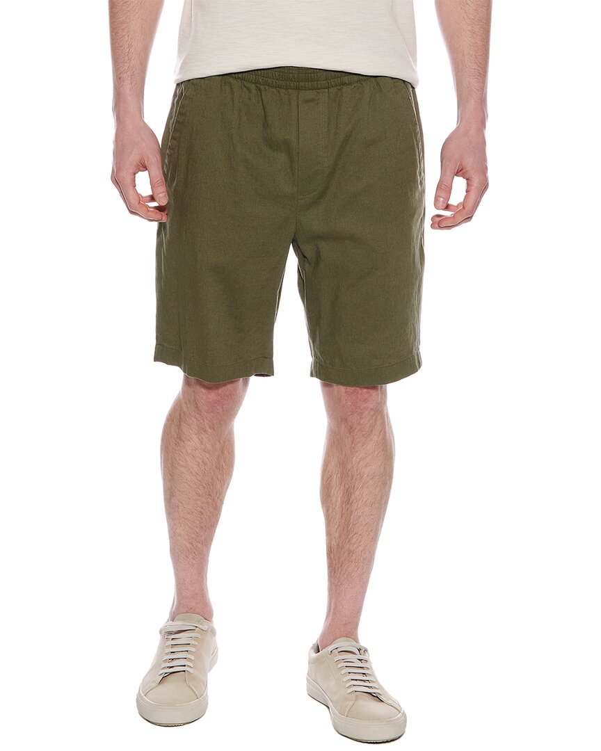 linen-blend short