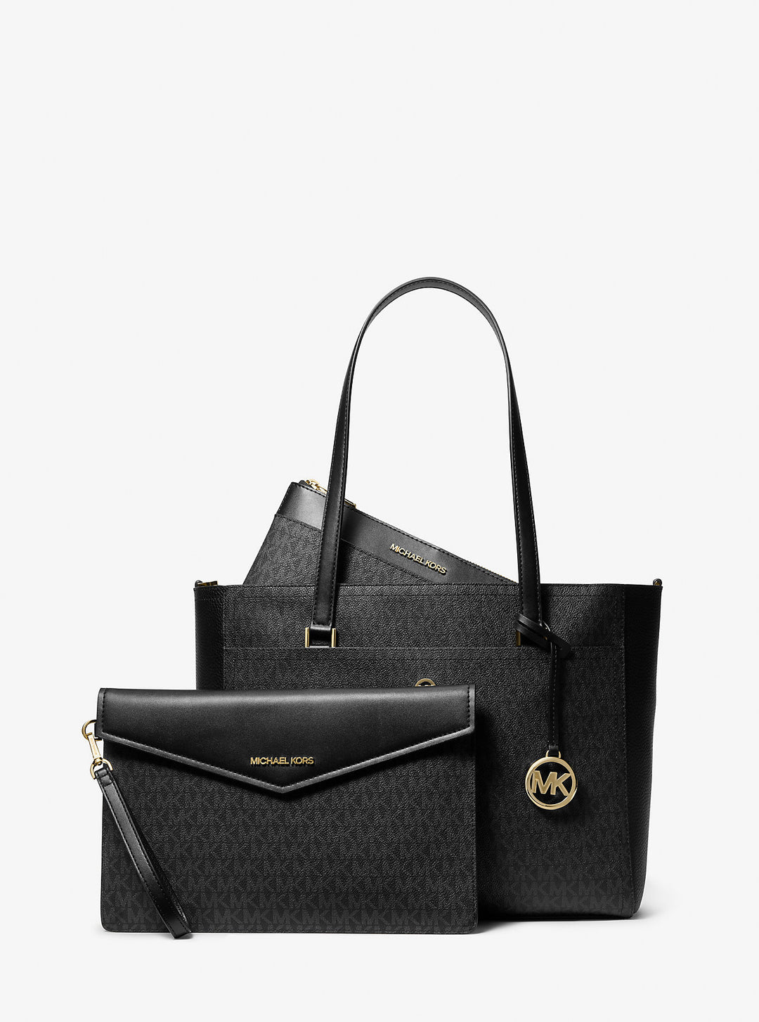 maisie large logo 3-in-1 tote bag