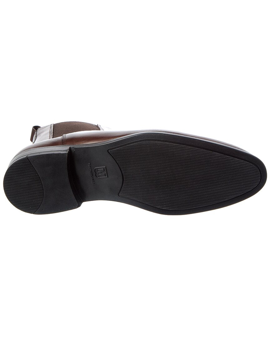 nello leather bootie