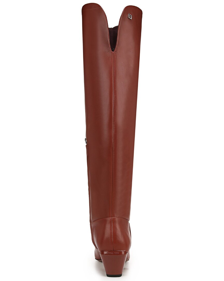 gwyn wide calf leather bootie