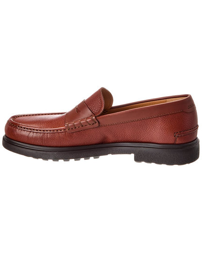 ferragamo pittsburgh leather loafer