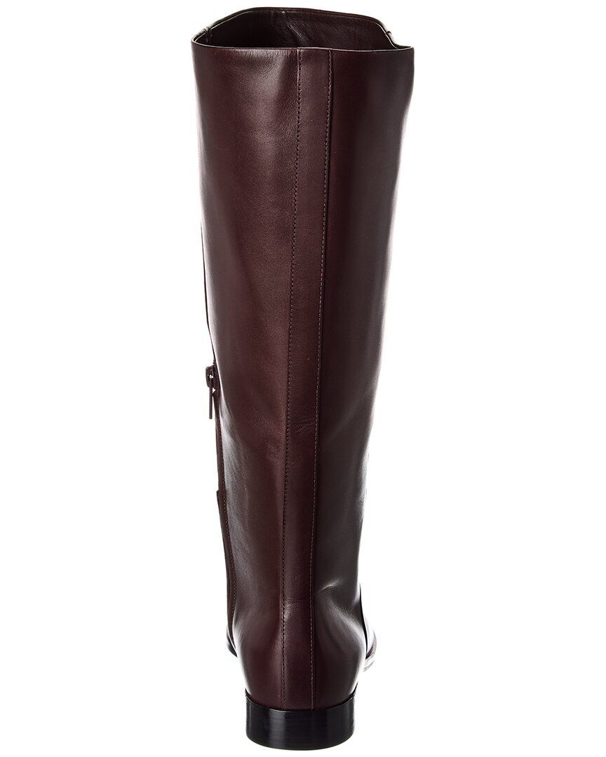 martell wide calf leather boot