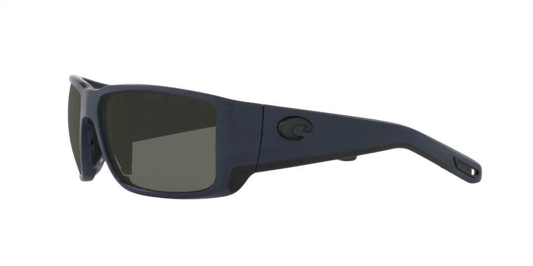 men's blackfin pro sunglasses in matte midnight blue/grey silver mirrored