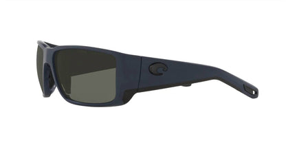 men's blackfin pro sunglasses in matte midnight blue/grey silver mirrored