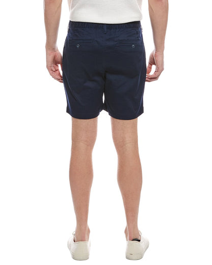garment dye drawstring short