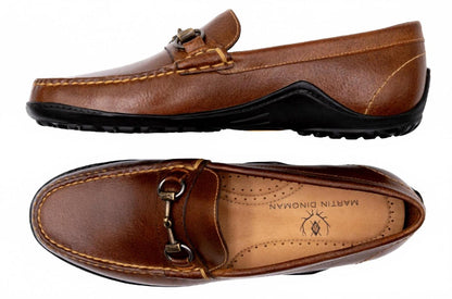 men's bill horse bit loafers in burnt cedar