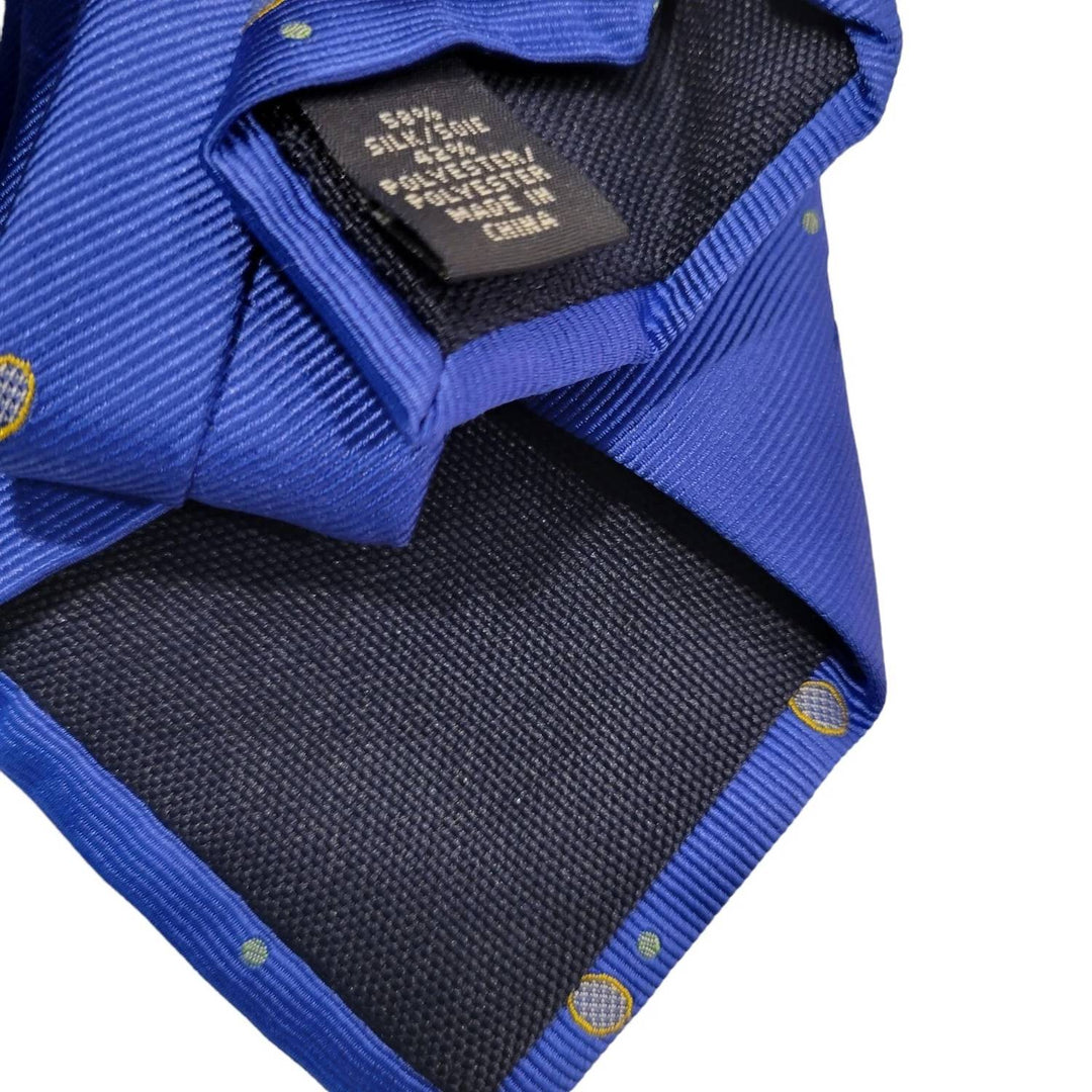 men's designer tie in royal