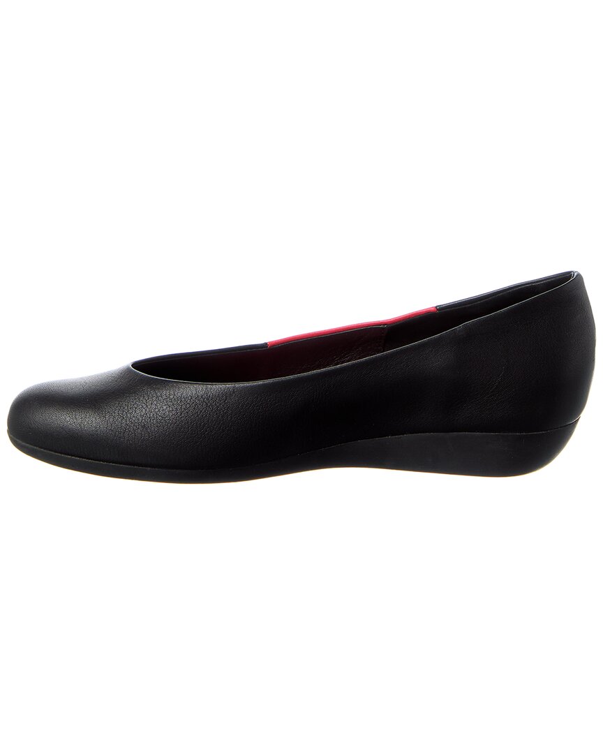 onyele leather flat