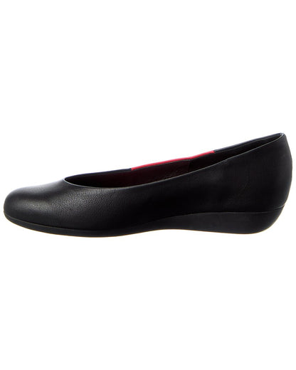 onyele leather flat