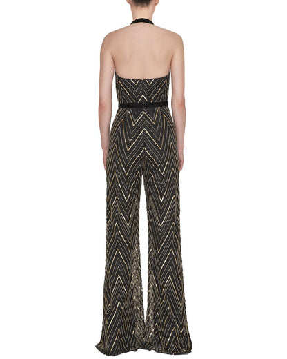 beaded jumpsuit