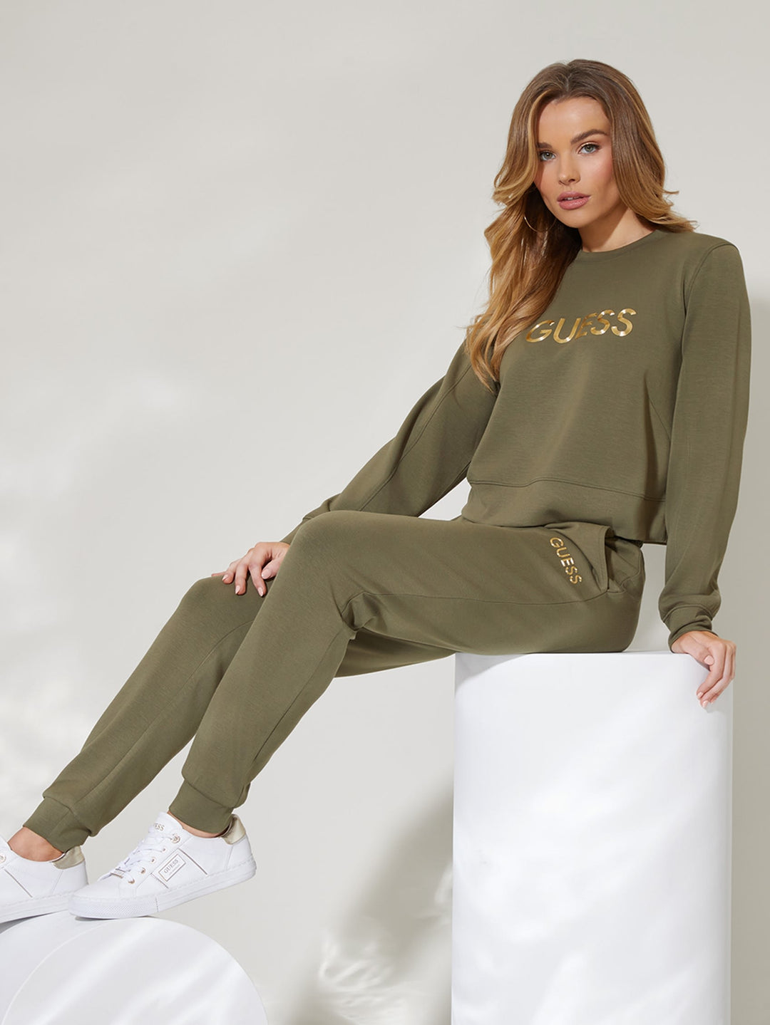 sol logo joggers