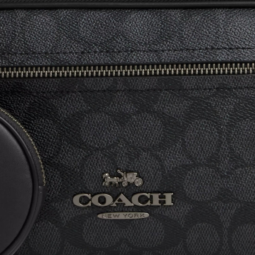 elias belt bag in signature canvas