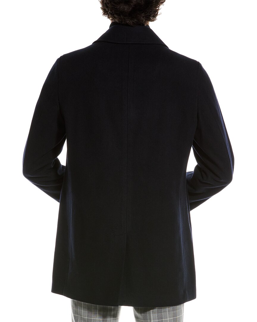 wool-blend coat