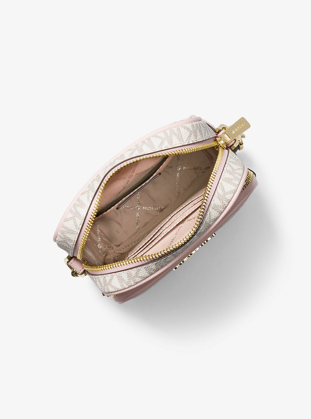 jet set travel medium logo crossbody bag