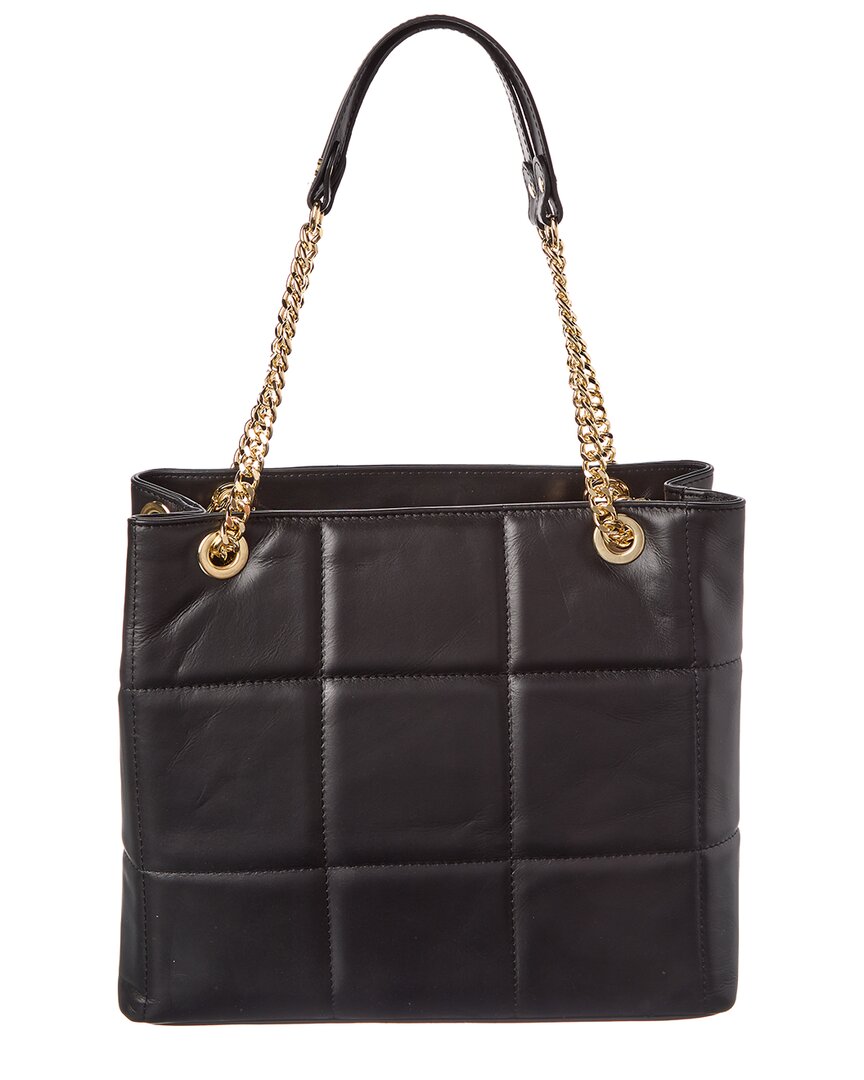briella quilted leather tote